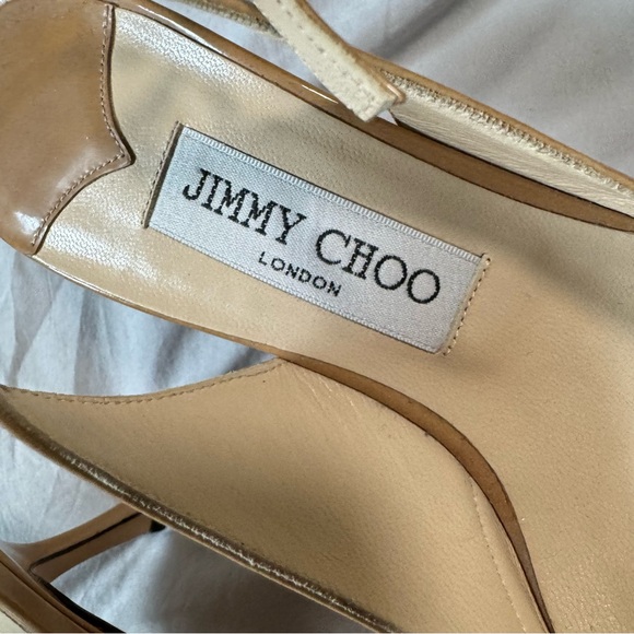 ❤️SOLD❤️ Jimmy Choo Patent Slingback Heels - Picture 5 of 9